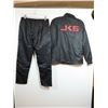 Image 2 : ENS. DE VÊTEMENTS SPORTS NOIR LOGO JKS/TEAM JKS GR XS