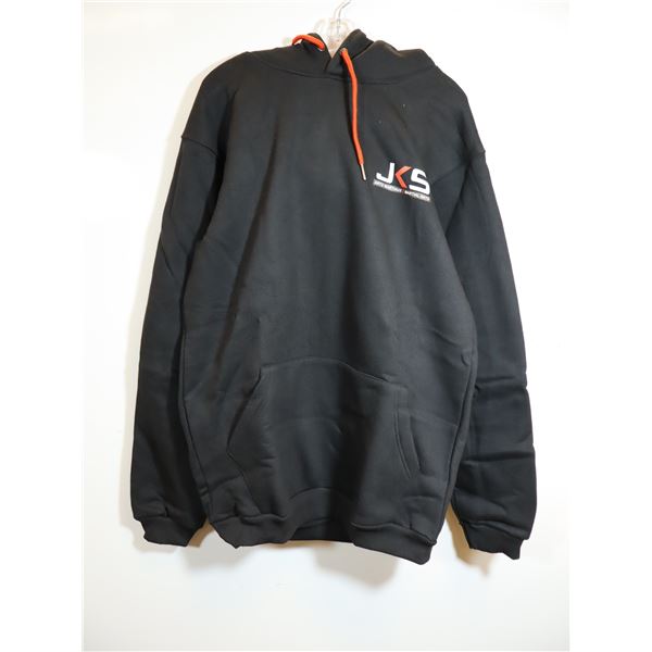 CHANDAIL KANGOUROU (HOODIE) DENSE JERSEY LOGO JKS/TEAM MMA NOIR/ROUGE GR 4XL
