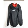 Image 2 : CHANDAIL KANGOUROU (HOODIE) DENSE JERSEY LOGO JKS/TEAM MMA NOIR/ROUGE GR 4XL