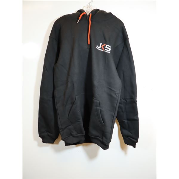 CHANDAIL KANGOUROU (HOODIE) DENSE JERSEY LOGO JKS/TEAM MMA NOIR/ROUGE GR 4XL
