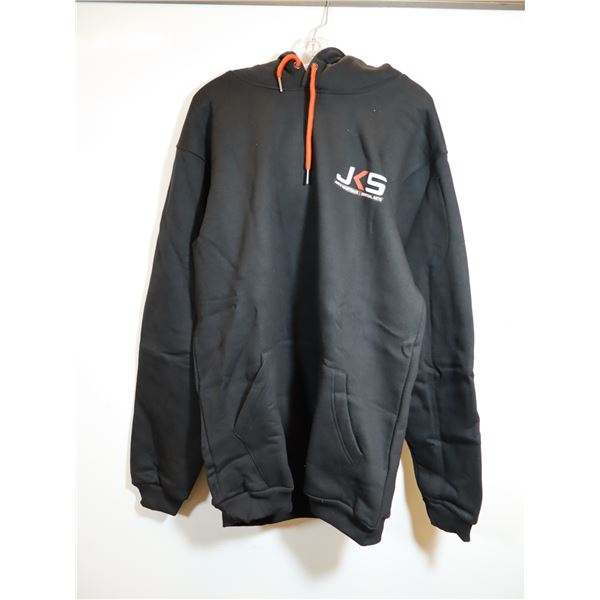 CHANDAIL KANGOUROU (HOODIE) DENSE JERSEY LOGO JKS/TEAM MMA NOIR/ROUGE GR 4XL