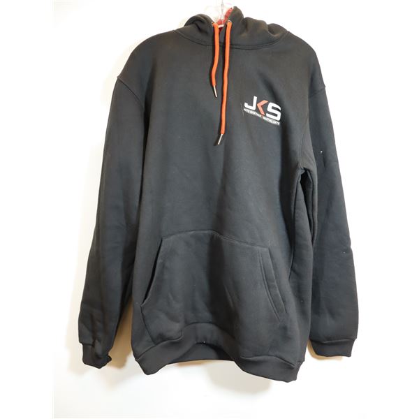 CHANDAIL KANGOUROU (HOODIE) DENSE JERSEY LOGO JKS/TEAM MMA NOIR/ROUGE GR 3XL