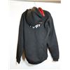 Image 2 : CHANDAIL KANGOUROU (HOODIE) DENSE JERSEY LOGO JKS/TEAM MMA NOIR/ROUGE GR 3XL