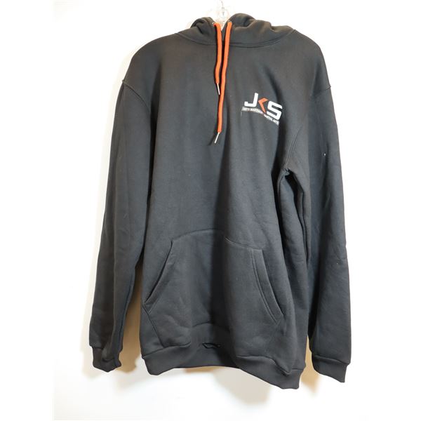 CHANDAIL KANGOUROU (HOODIE) DENSE JERSEY LOGO JKS/TEAM MMA NOIR/ROUGE GR 3XL