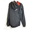 Image 2 : CHANDAIL KANGOUROU (HOODIE) DENSE JERSEY LOGO JKS/TEAM MMA NOIR/ROUGE GR 3XL