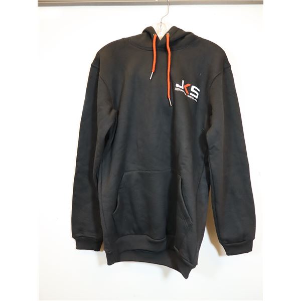 CHANDAIL KANGOUROU (HOODIE) DENSE JERSEY LOGO JKS/TEAM MMA NOIR/ROUGE GR L