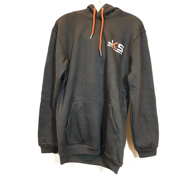 CHANDAIL KANGOUROU (HOODIE) DENSE JERSEY LOGO JKS/TEAM MMA NOIR/ROUGE GR L