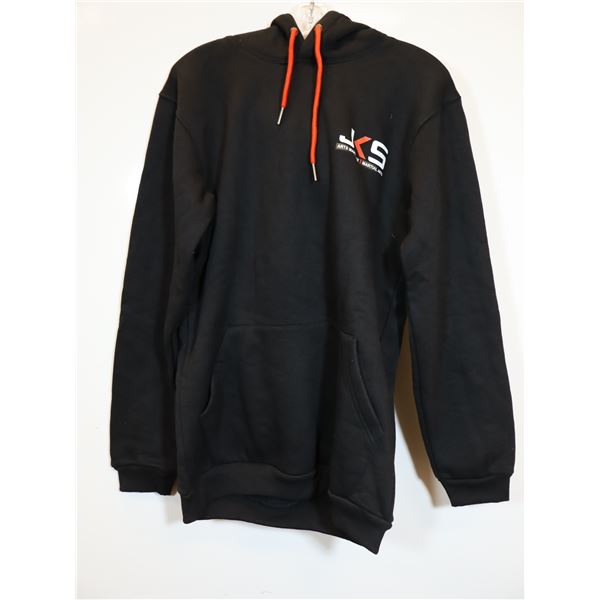 CHANDAIL KANGOUROU (HOODIE) DENSE JERSEY LOGO JKS/TEAM MMA NOIR/ROUGE GR L