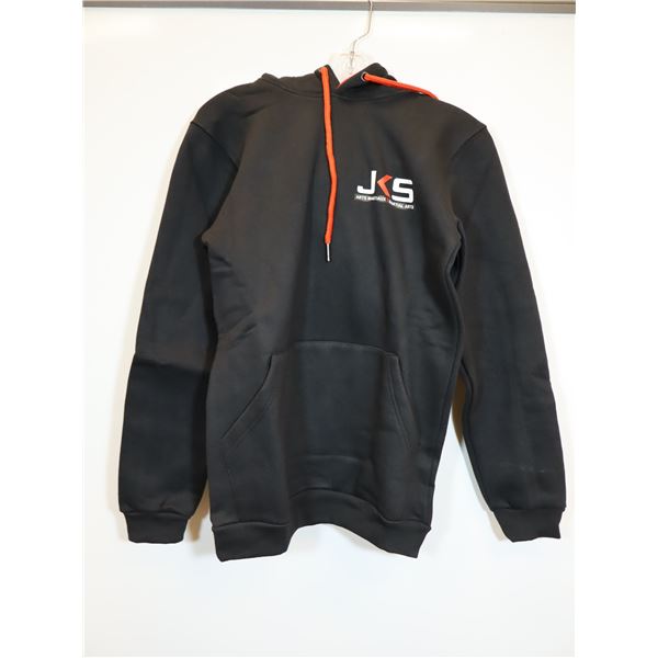 CHANDAIL KANGOUROU (HOODIE) DENSE JERSEY LOGO JKS/TEAM MMA NOIR/ROUGE GR M