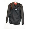 Image 2 : CHANDAIL KANGOUROU (HOODIE) DENSE JERSEY LOGO JKS/TEAM MMA NOIR/ROUGE GR M