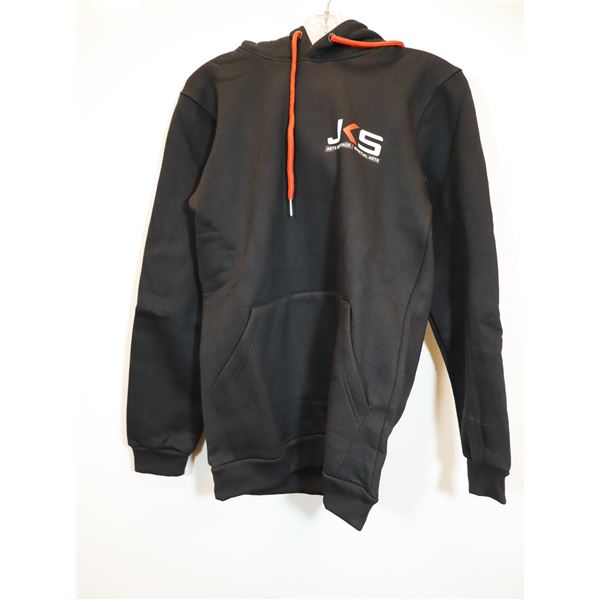 CHANDAIL KANGOUROU (HOODIE) DENSE JERSEY LOGO JKS/TEAM MMA NOIR/ROUGE GR M