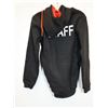 Image 2 : CHANDAIL KANGOUROU (HOODIE) DENSE JERSEY LOGO JKS/TEAM MMA NOIR/ROUGE GR M