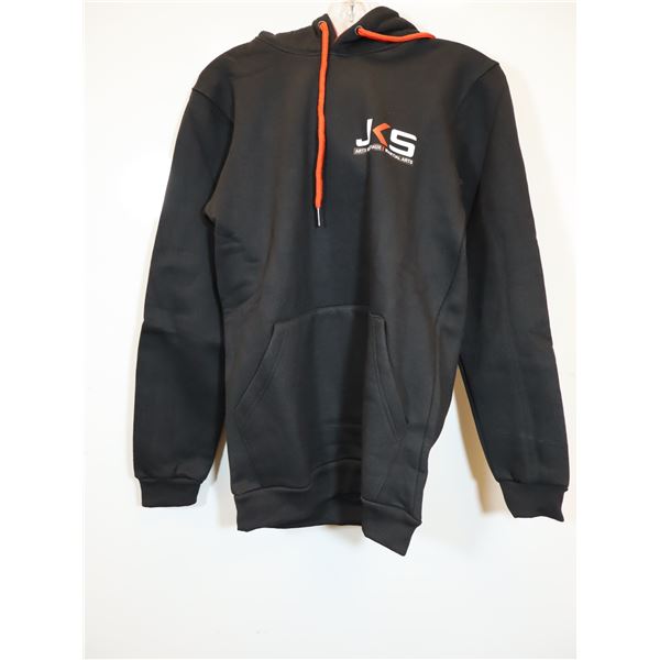CHANDAIL KANGOUROU (HOODIE) DENSE JERSEY LOGO JKS/TEAM MMA NOIR/ROUGE GR M