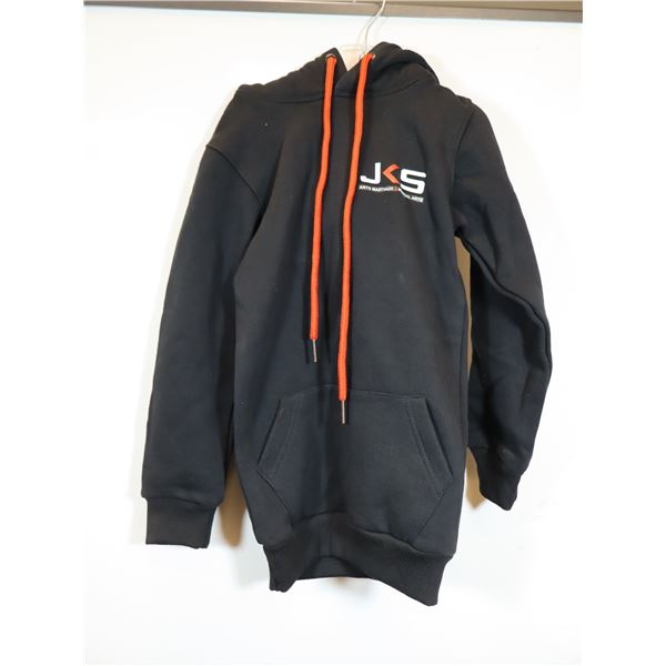 CHANDAIL KANGOUROU (JR HOODIE) DENSE JERSEY POUR ENFANTS LOGO JKS/TEAM MMA NOIR/ROUGE GR YM