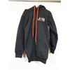 Image 1 : CHANDAIL KANGOUROU (JR HOODIE) DENSE JERSEY POUR ENFANTS LOGO JKS/TEAM MMA NOIR/ROUGE GR YM