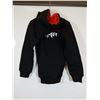 Image 2 : CHANDAIL KANGOUROU (JR HOODIE) DENSE JERSEY POUR ENFANTS LOGO JKS/TEAM MMA NOIR/ROUGE GR YS