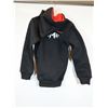 Image 2 : CHANDAIL KANGOUROU (JR HOODIE) DENSE JERSEY POUR ENFANTS LOGO JKS/TEAM MMA NOIR/ROUGE GR YS