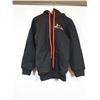 Image 1 : CHANDAIL KANGOUROU (JR HOODIE) DENSE JERSEY POUR ENFANTS LOGO JKS/TEAM MMA NOIR/ROUGE GR YS