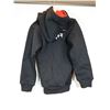 Image 2 : CHANDAIL KANGOUROU (JR HOODIE) DENSE JERSEY POUR ENFANTS LOGO JKS/TEAM MMA NOIR/ROUGE GR YS