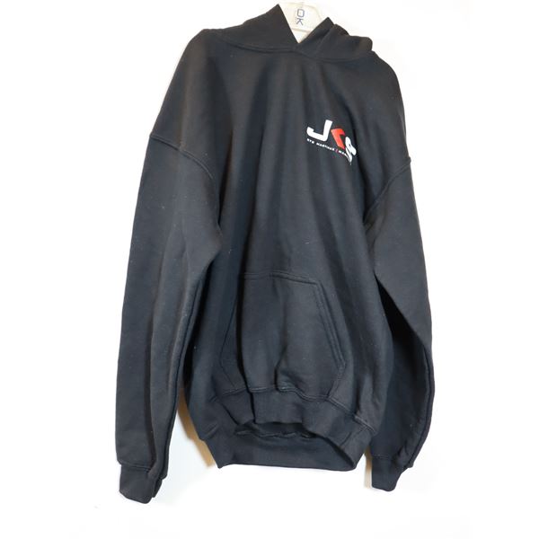 CHANDAIL KANGOUROU (JR HOODIE) LOGO JKS/BULLY PREVENTION  NOIR GR 1-L 3-S