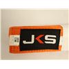 Image 2 : CEINTURE (KARATE GOJU IOGKF) LOGO JKS ORANGE JR GR 260CM