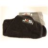 Image 1 : ESSUIE-MAINS 80% COTON 20% POLYESTER NOIR LOGO JKS 22"X15"