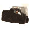 Image 1 : ESSUIE-MAINS 80% COTON 20% POLYESTER NOIR LOGO JKS 22"X15"