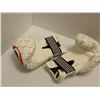 Image 2 : PAIRE DE GANTS DE BOXE ATF K-GEAR MMA B3144 BLANC GR 4