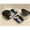 Image 2 : PAIRE DE GANTS DE SPARRING LOGO JKS NOIR/ARGENT/BLEU GR XXL *NEUF*