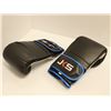 Image 1 : PAIRE DE GANTS DE SPARRINGLOGO JKS NOIR/ARGENT/BLEU GR XL *NEUF*