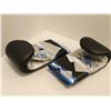 Image 2 : PAIRE DE GANTS DE SPARRINGLOGO JKS NOIR/ARGENT/BLEU GR XL *NEUF*