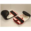 Image 2 : PAIRE DE GANTS DE SPARRINGLOGO JKS NOIR/BLANC/ROUGE GR XL *NEUF*