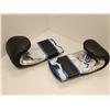 Image 2 : PAIRE DE GANTS DE SPARRINGLOGO JKS NOIR/ARGENT/BLEU GR M *NEUF*