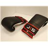 Image 1 : PAIRE DE GANTS DE SPARRINGLOGO JKS NOIR/BLANC/ROUGE GR XL *NEUF*