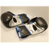 Image 2 : PAIRE DE GANTS DE SPARRINGLOGO JKS NOIR/ARGENT/BLEU GR M *NEUF*