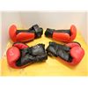 Image 2 : LOT: 2 PAIRE DE GANTS DE BOXE ROUGE/NOIR ASST