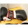Image 4 : LOT: 5 PAIRE DE GANTS DE BOXE LOGO JKS NOIR/BLANC/ROUGE GR: ASST