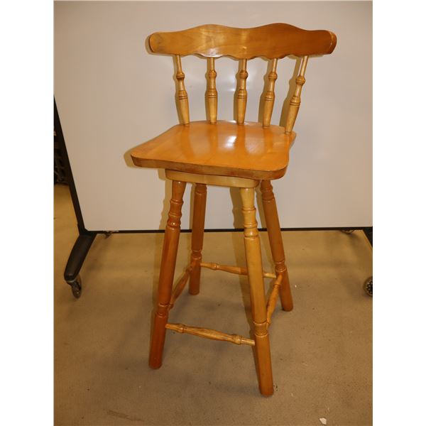 TABOURET DE BAR BOIS