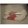 Image 1 : LOT: 10 MINI-BÂTONS DE HOCKEY SOUVENIRS LOGO MONTREAL