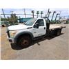 Image 2 : (867530) 2012 Ford F450 Flatbed Truck, Lic. 121TTX  (Does Not Start or Run)