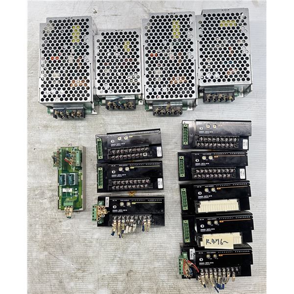 Lot of Misc. Omron Power Supplies & Modules