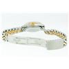 Image 8 : Rolex Mens 2T Champagne Diamond & Emerald Datejust 36MM