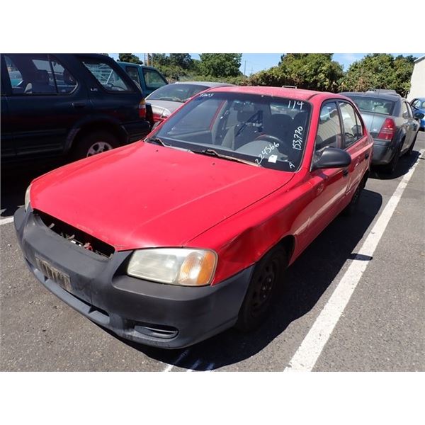 2001 Hyundai Accent