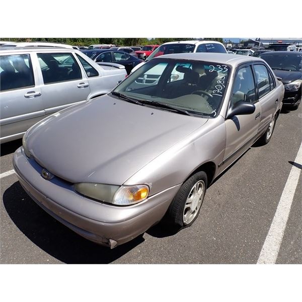 2001 Chevrolet Prizm