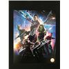 Image 1 : VIN DIESEL, CHRIS PRATT, DAVE BAUTISTA,BRADLEY COOPER SIGNED 8 X 10 (KB COA)