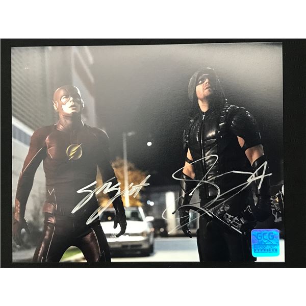 STEVE AMELL AND GRANT GUSTIN DUAL SIGNED 8X10 - GCG COA