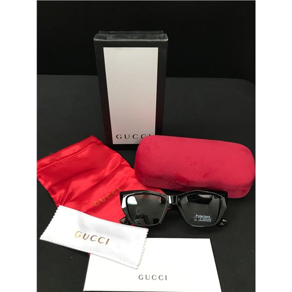 BNIB GUCCI SUNGLASSES WITH BOX AND ACCESSORIES