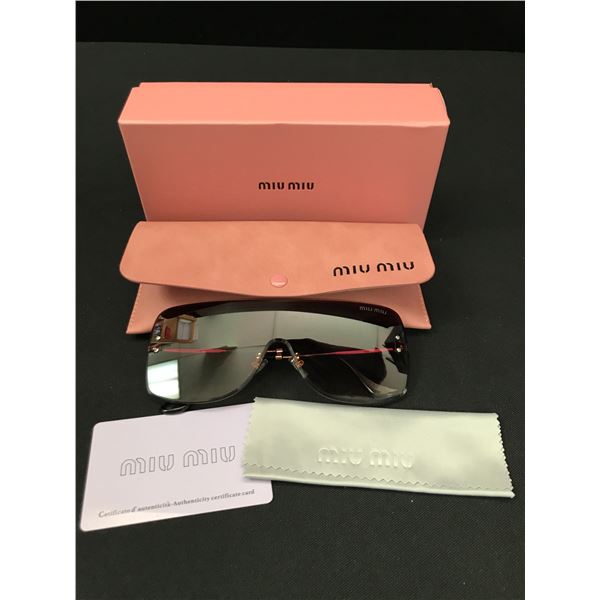 BNIB MIU MIU SUNGLASSES WITH BOX AND ACCESSORIES