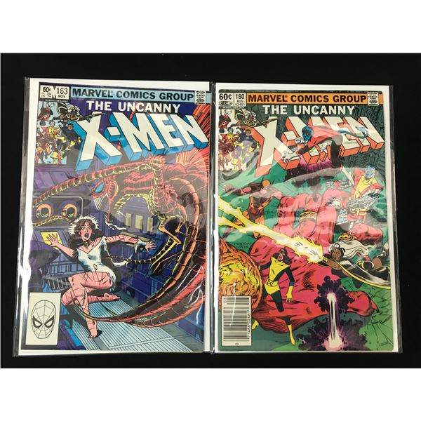 LOT OF 2 UNCANNY XMEN COMICS #160 AND #163 - MARVEL COMICS