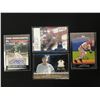 Image 1 : LOT OF 4 BASEBALL TRADING CARDS, INCLUDING 3 AUTOGRAPHED
